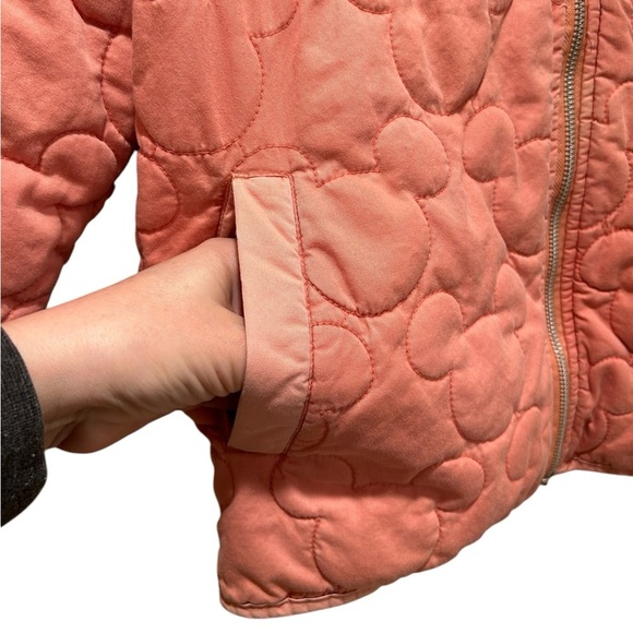 Disney Park Minnie Mickey Quilted Jacket XS - Picture 5 of 13